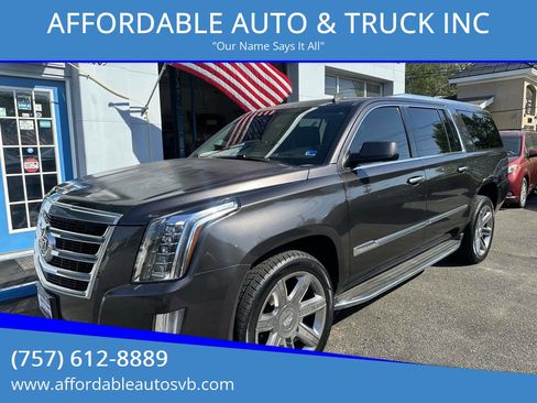 Used 2015 Cadillac Escalade ESV Luxury AWD/4WD image 1