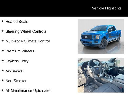 Used 2020 Ford F150 XLT w/ Equipment Group 302A Luxury AWD/4WD image 21