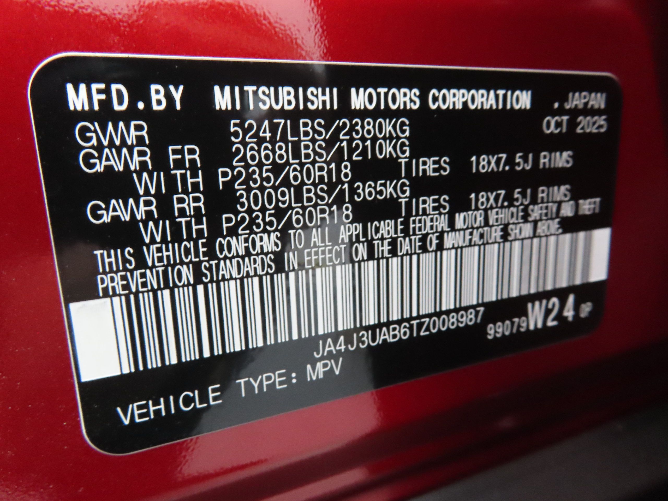 New 2026 Mitsubishi Outlander ES FWD image 28