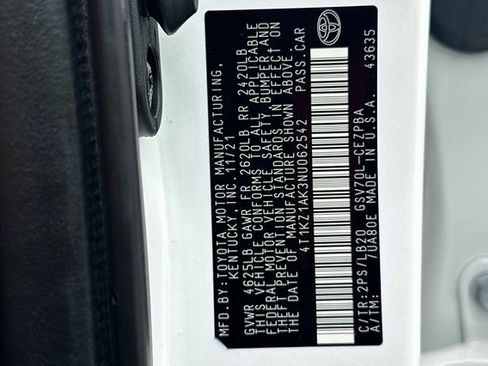 Certified 2022 Toyota Camry XSE w/ Navigation Package FWD image 34