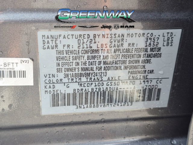 Used 2021 Nissan Sentra S FWD image 30