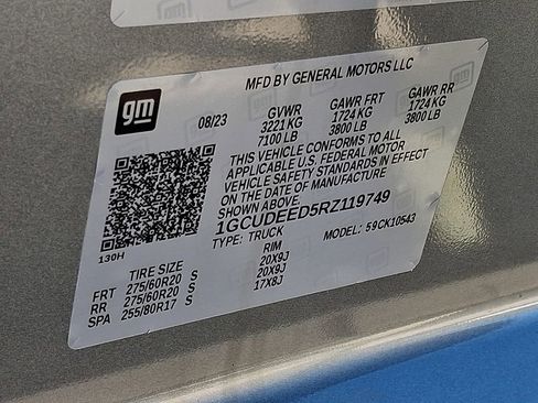 Certified 2024 Chevrolet Silverado 1500 RST w/ RST All Star Premium Package image 28