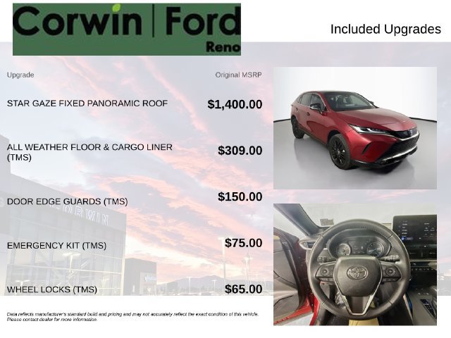 Used 2023 Toyota Venza Nightshade AWD/4WD image 3