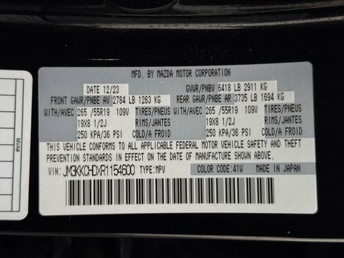 Used 2024 MAZDA CX-90 3.3 Turbo w/ Preferred Plus image 64