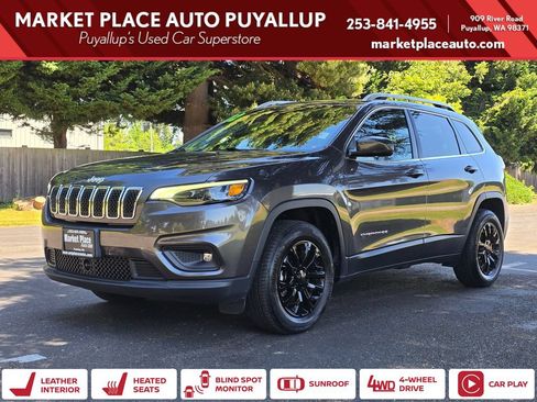 Used 2021 Jeep Cherokee Latitude Lux w/ Sun & Sound Group AWD/4WD image 1