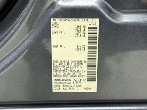 Used 2023 Nissan Altima 2.5 SV image 23