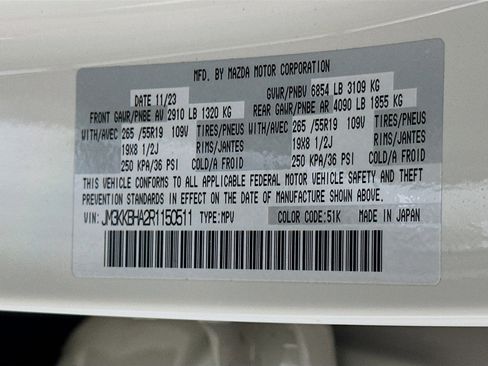 Used 2024 MAZDA CX-90 Plug-In Hybrid w/ Preferred image 12