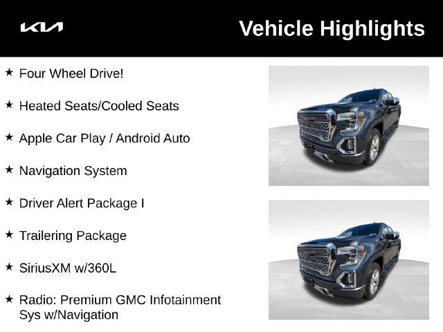 Used 2021 GMC Sierra 1500 Denali w/ Driver Alert Package II AWD/4WD image 4