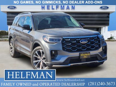 New 2025 Ford Explorer Platinum w/ Ultimate Package