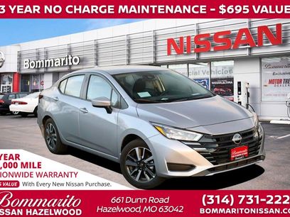 New 2025 Nissan Versa SV w/ Trunk Package