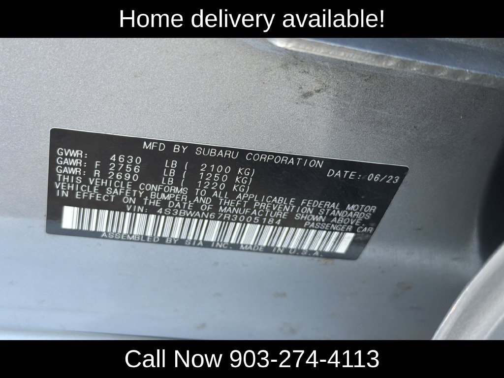 Used 2024 Subaru Legacy Limited AWD/4WD image 15