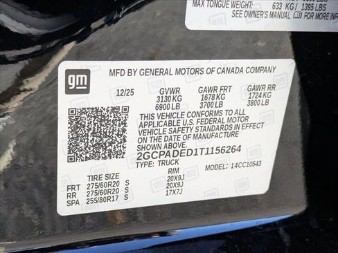 New 2026 Chevrolet Silverado 1500 RST w/ Safety Package RWD image 17