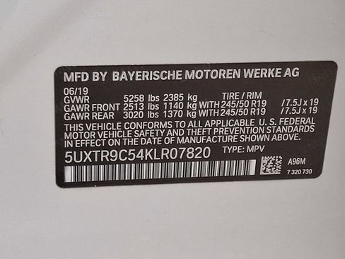 Used 2019 BMW X3 xDrive30i w/ Premium Package image 27