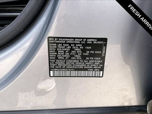 Used 2024 Volkswagen Atlas SEL AWD/4WD image 17