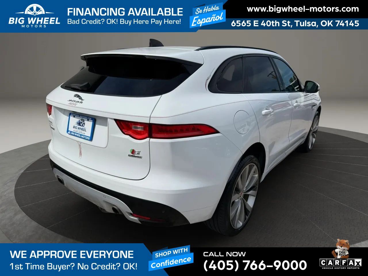 Used 2020 Jaguar F-PACE S AWD/4WD image 5