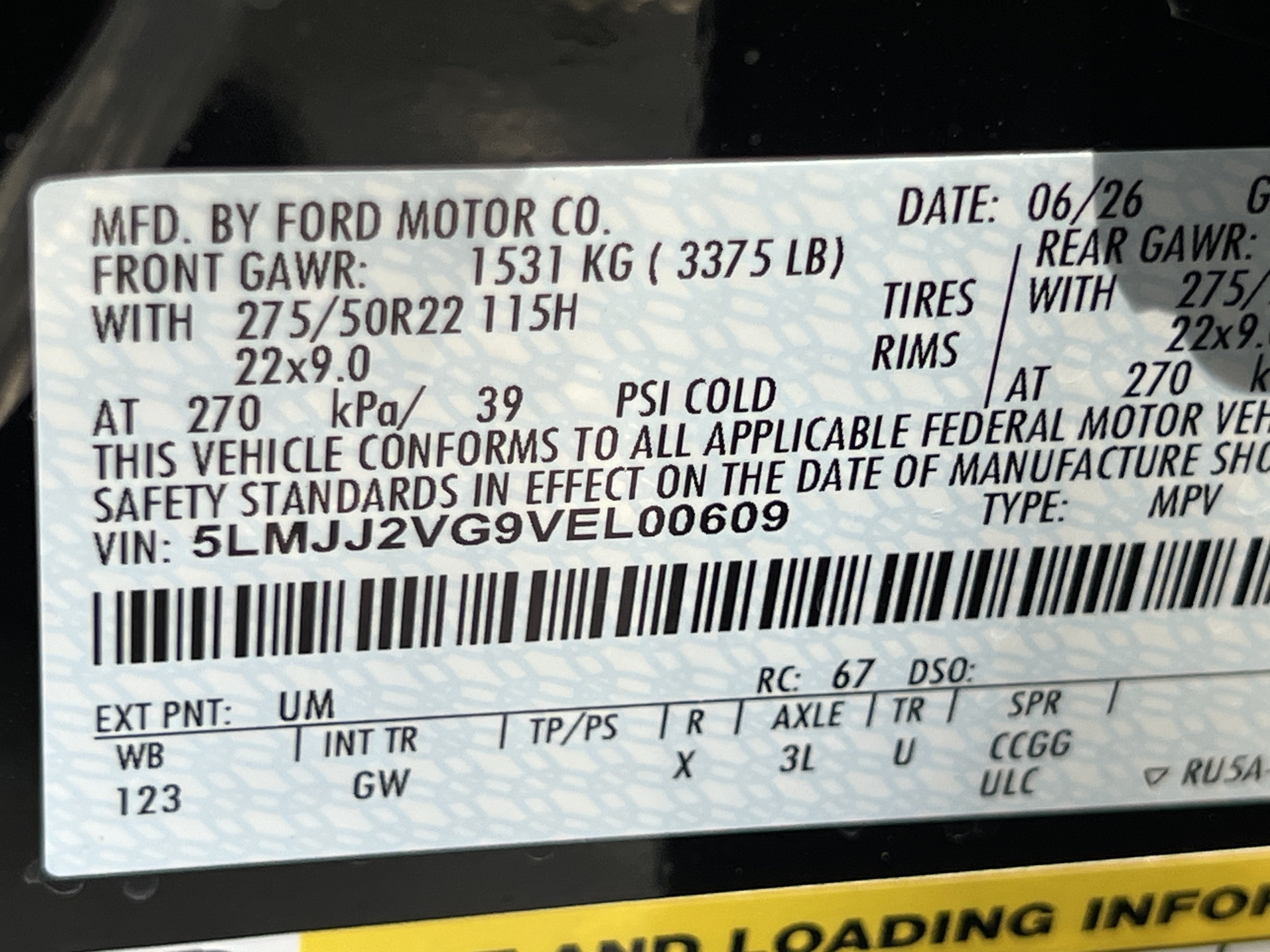 New 2027 Lincoln Navigator Premiere RWD image 26