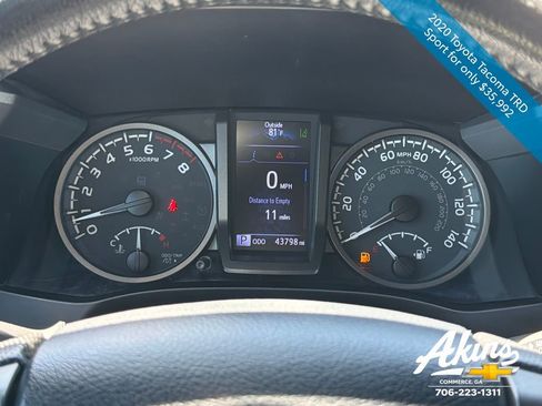 Used 2020 Toyota Tacoma TRD Sport w/ Technology Package AWD/4WD image 22