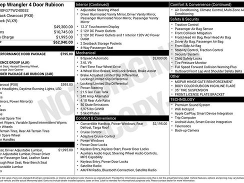 New 2026 Jeep Wrangler Unlimited Rubicon w/ Xtreme 35 Tire Package image 24