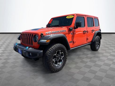 Used 2023 Jeep Wrangler Unlimited Rubicon 4xe AWD/4WD image 3