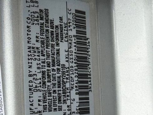 Used 2023 Nissan Sentra SV FWD image 40