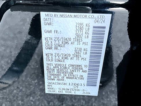 Certified 2024 Nissan Murano SV w/ SV Midnight Edition Package image 32