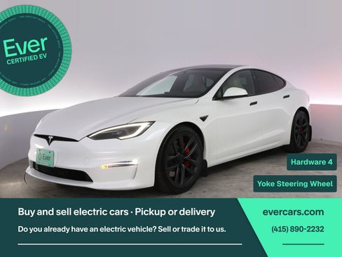 Used 2025 Tesla Model S Plaid AWD/4WD image 1