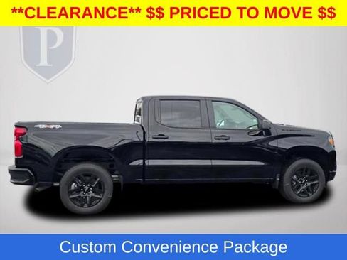 New 2026 Chevrolet Silverado 1500 Custom w/ LPO, Dark Essentials Package AWD/4WD image 6