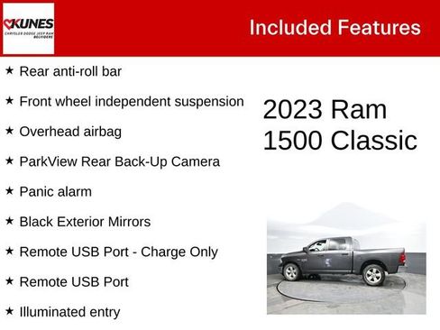 Used 2023 RAM 1500 Classic SLT AWD/4WD image 4