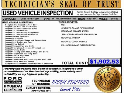 Used 2021 Ford F250 XL w/ Power Equipment Group