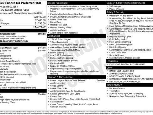 New 2026 Buick Encore GX Preferred w/ Comfort Package image 3