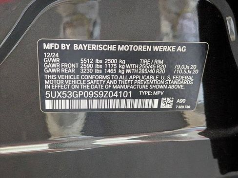 Used 2025 BMW X3 xDrive30i w/ Convenience Package AWD/4WD image 24