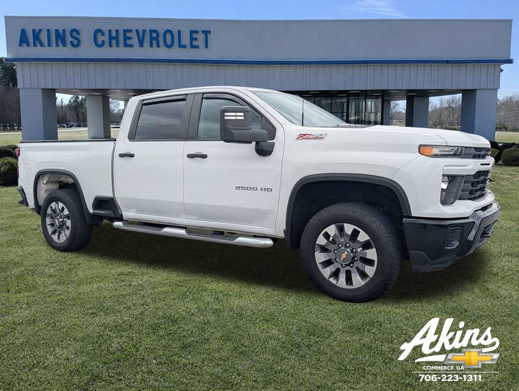 Used 2024 Chevrolet Silverado 2500 Custom w/ Custom Convenience Package AWD/4WD image 1