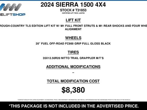 Used 2024 Chevrolet Silverado 1500 RST w/ Redline Edition image 2