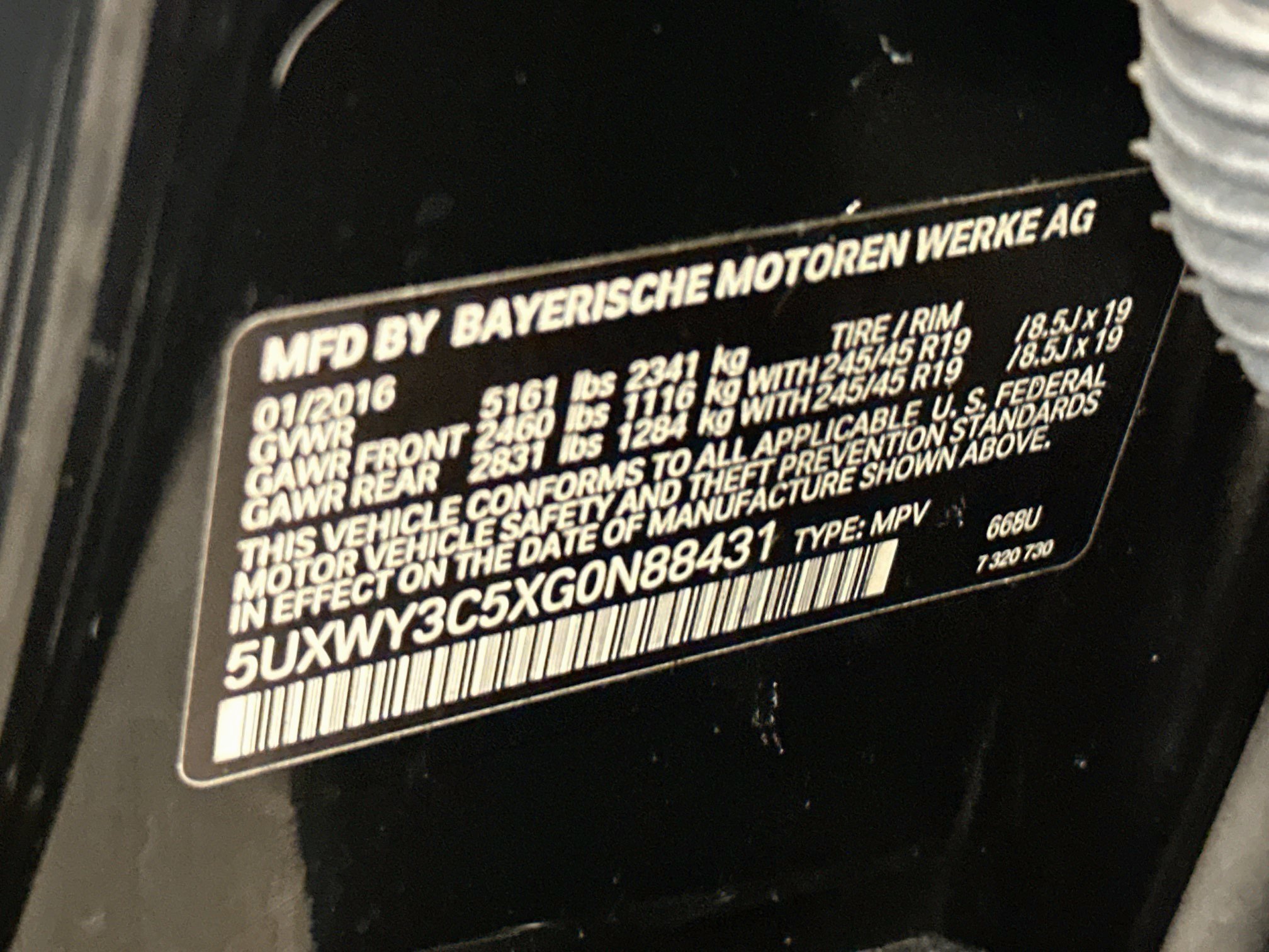 Used 2016 BMW X3 xDrive28d AWD/4WD image 12
