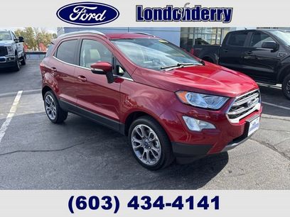 Certified 2021 Ford EcoSport Titanium w/ Interior Protection Package