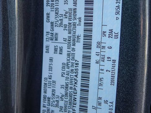 Used 2019 Ford F150 XL w/ Equipment Group 101A Mid AWD/4WD image 25