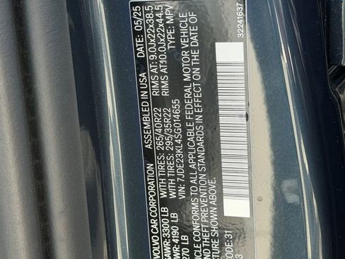 Used 2025 Volvo EX90 Ultra AWD/4WD image 9