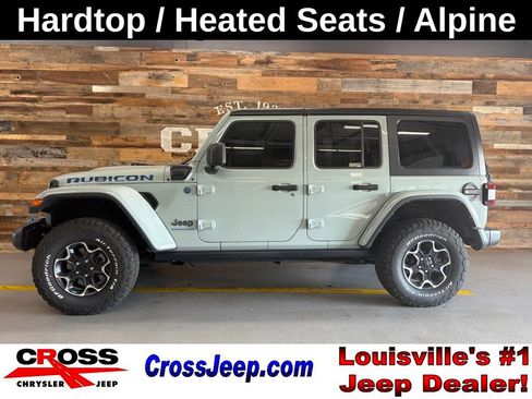 Used 2023 Jeep Wrangler Unlimited Rubicon 4xe w/ Cold Weather Group AWD/4WD image 1
