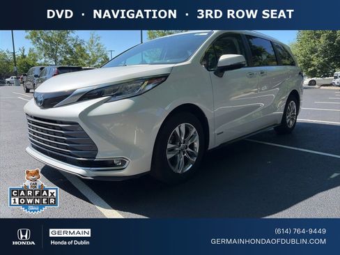 Used 2021 Toyota Sienna Limited FWD image 1