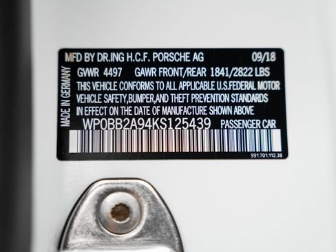 Used 2019 Porsche 911 Targa 4S image 64