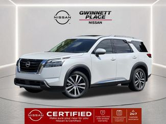Certified 2025 Nissan Pathfinder Platinum w/ Cargo Package AWD/4WD video 1