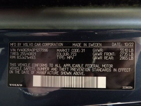 Certified 2023 Volvo XC60 B6 Ultimate image 33