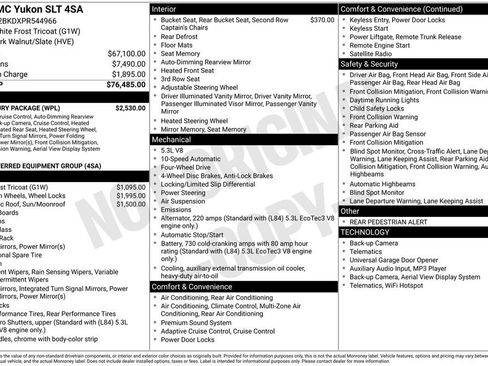 Used 2023 GMC Yukon SLT w/ SLT Luxury Package image 2