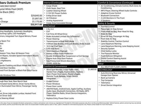Used 2022 Subaru Outback Premium image 31
