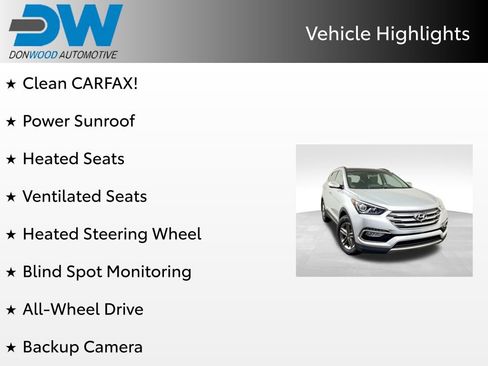 Used 2018 Hyundai Santa Fe Sport w/ 2.4L Tech Package 04 AWD/4WD image 6