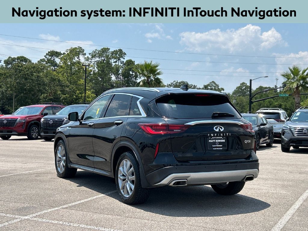 Used 2022 INFINITI QX50 Essential w/ Cargo Package FWD image 3