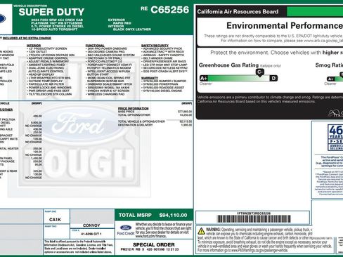 Used 2024 Ford F250 Platinum AWD/4WD image 39