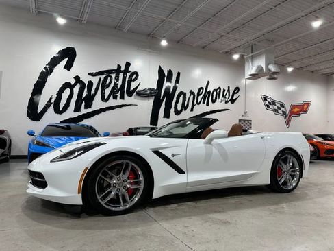 Used 2016 Chevrolet Corvette Stingray Convertible w/ 3LT Preferred Equipment Group RWD image 1