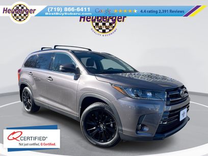 Used 2019 Toyota Highlander SE