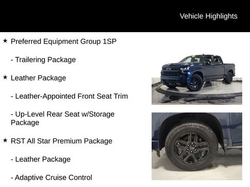 Used 2022 Chevrolet Silverado 1500 RST w/ RST All Star Premium Package AWD/4WD image 32